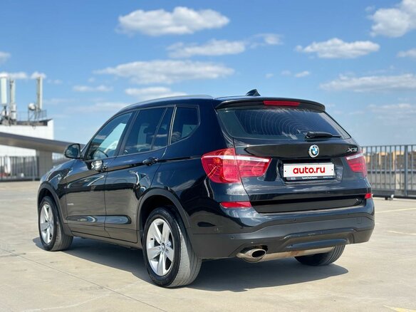 2015 BMW X3 20i xDrive II (F25) Рестайлинг, чёрный, 1997000 рублей - вид 2