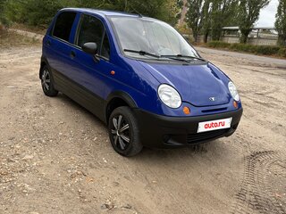 2007 Daewoo Matiz I Рестайлинг, синий, 140000 рублей, вид 4