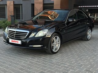 2010 Mercedes-Benz E-Класс 200 5G-Tronic IV (W212, S212, C207), чёрный, 1250000 рублей, вид 1