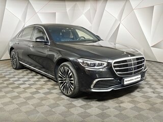 2021 Mercedes-Benz S-Класс 450 Long 4MATIC VII (W223), чёрный, 9500000 рублей, вид 3