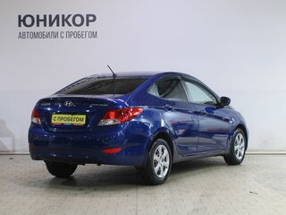 2011 Hyundai Solaris I, синий, 529000 рублей, вид 2