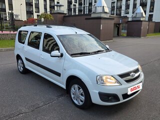 2014 Lada (ВАЗ) Largus I, белый, 750000 рублей, вид 2