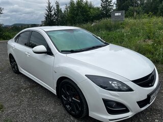 2010 Mazda 6 II (GH) Рестайлинг, белый, 740000 рублей, вид 3