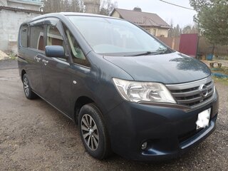 2012 Nissan Serena IV (C26), синий, 1450000 рублей, вид 2