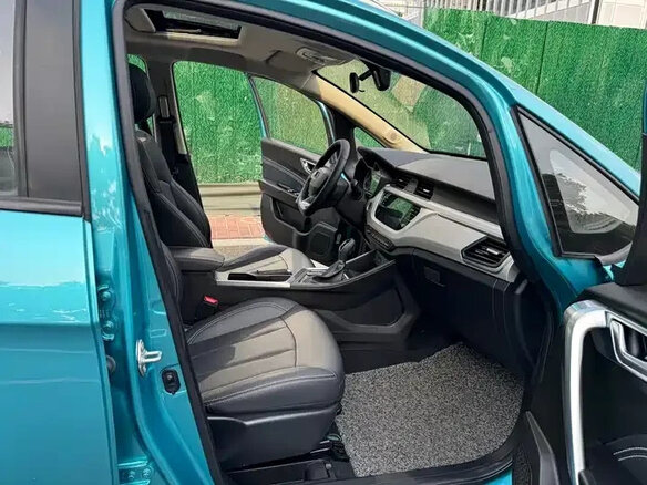 2022 Geely Vision X3 Pro, голубой - вид 6