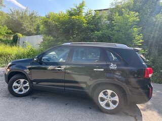 2012 Kia Sorento II Рестайлинг, чёрный, 1550000 рублей, вид 1