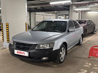 2006 Hyundai Sonata V (NF), серебристый, 650000 рублей, вид 3