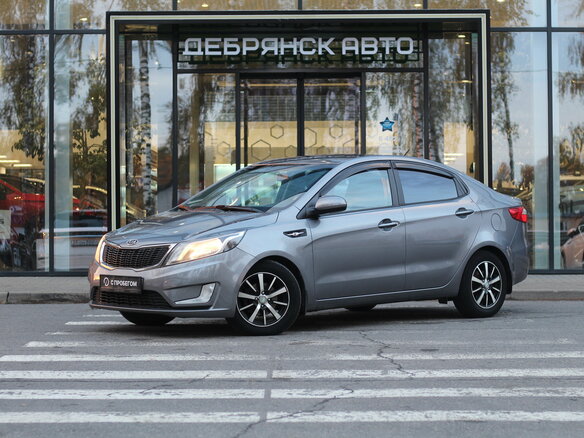 2012 Kia Rio 4-speed III, серый, 845000 рублей
