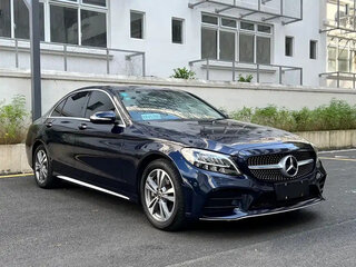 2019 Mercedes-Benz C-Класс 180 IV (W205) Рестайлинг, синий, 2330017 рублей, вид 3