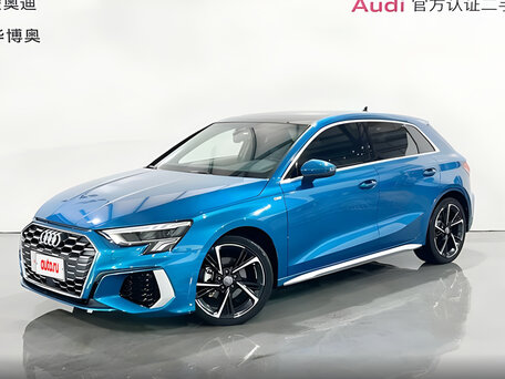 2023 Audi A3 Sportback 35 TFSI IV (8Y), голубой, 2000000 рублей, вид 1