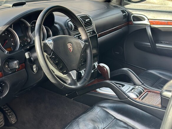 2007 Porsche Cayenne S I Рестайлинг (957), чёрный, 950000 рублей - вид 5