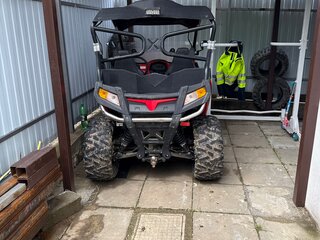 2012 CFMoto CF625 (Z6), красный, 450000 рублей, вид 3