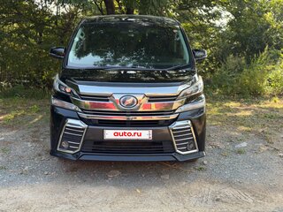 2017 Toyota Vellfire II, чёрный, 3450000 рублей, вид 1