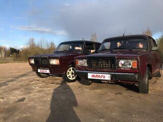 2008 Lada (ВАЗ) 2107, коричневый, 85000 рублей, вид 2