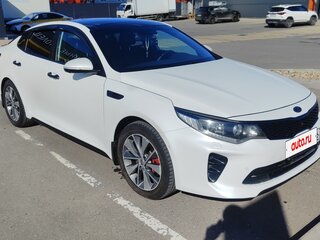 2017 Kia Optima IV, белый, 1700000 рублей, вид 2
