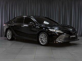2019 Toyota Camry VIII (XV70), чёрный, 3210000 рублей, вид 1