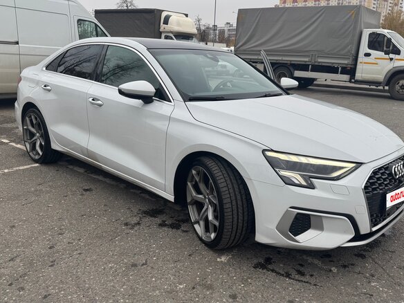 2021 Audi A3 35 TFSI Long IV (8Y), белый, 2980000 рублей - вид 3