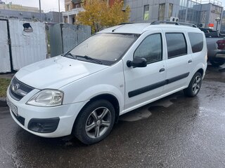 2012 Lada (ВАЗ) Largus I, белый, 499000 рублей, вид 1