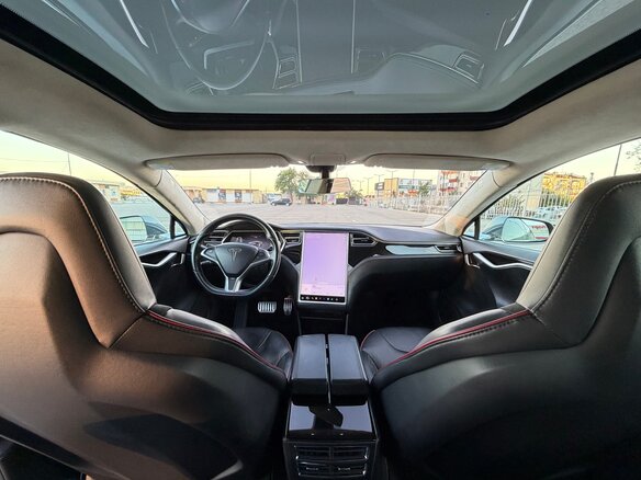 2012 Tesla Model S P85 I, серый - вид 16
