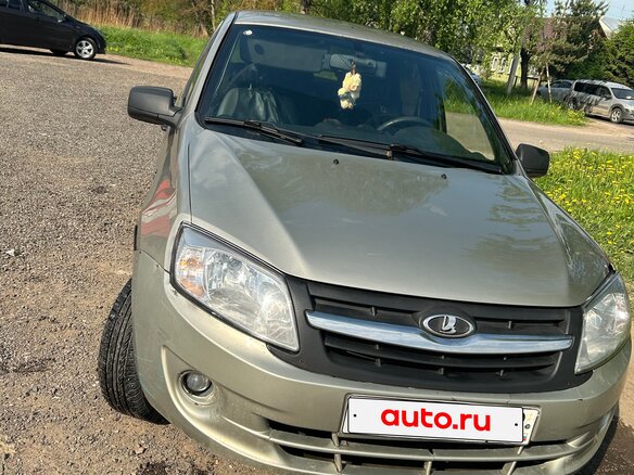 2012 Lada (ВАЗ) Granta I, серый, 260000 рублей - вид 3