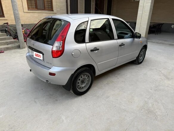 2012 Lada (ВАЗ) Kalina I, серебристый, 380000 рублей - вид 3