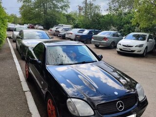 1997 Mercedes-Benz SLK-Класс 230 I (R170), чёрный, 810000 рублей, вид 2
