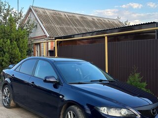 2005 Mazda 6 I (GG) Рестайлинг, синий, 670000 рублей, вид 3