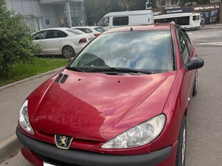 2009 Peugeot 206, красный, 270000 рублей, вид 1