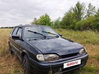 2008 Lada (ВАЗ) 2114, чёрный, 180000 рублей, вид 4
