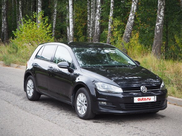 2013 Volkswagen Golf VII, чёрный, 1050000 рублей - вид 7