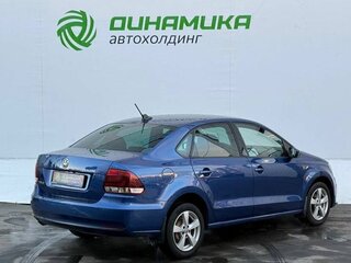 2018 Volkswagen Polo V Рестайлинг, синий, 1295000 рублей, вид 5