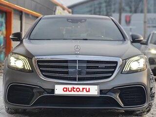 2014 Mercedes-Benz S-Класс AMG 63 AMG Long III (W222, C217), серый, 3730000 рублей, вид 3