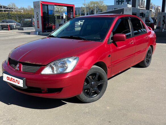 2007 Mitsubishi Lancer IX Рестайлинг, красный, 355000 рублей