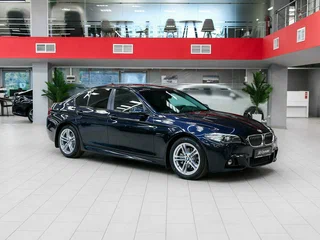2014 BMW 5 серии 520d VI (F10/F11/F07) Рестайлинг, синий, 1950000 рублей, вид 3