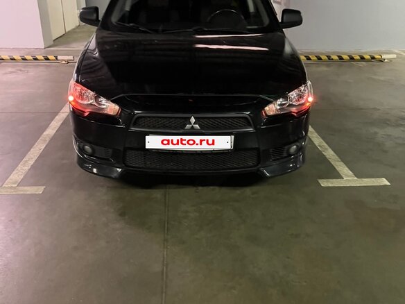 2008 Mitsubishi Lancer X, чёрный, 777777 рублей - вид 5