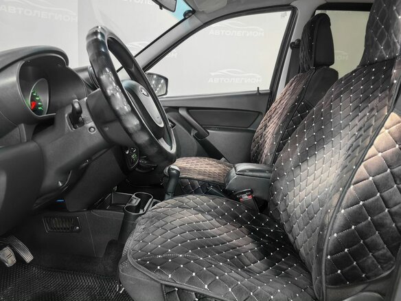 2012 Lada (ВАЗ) Granta I, синий, 450000 рублей - вид 9