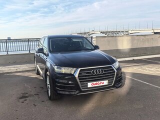 2016 Audi Q7 II (4M), синий, 3400000 рублей, вид 3