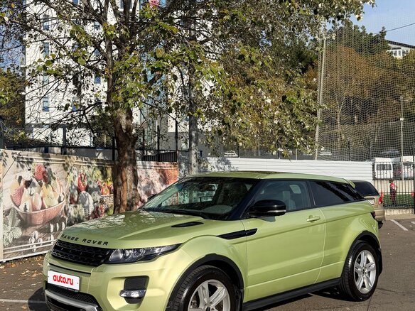 2012 Land Rover Range Rover Evoque 6-speed I, зелёный, 1800000 рублей - вид 1