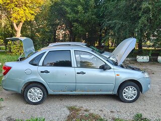 2012 Lada (ВАЗ) Granta I, голубой, 275000 рублей, вид 4