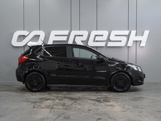 2014 Kia Rio 6-speed III, чёрный, 970000 рублей, вид 5