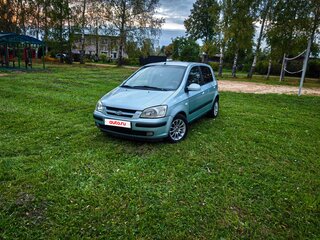 2004 Hyundai Getz I, голубой, 195000 рублей, вид 4