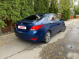 2015 Hyundai Solaris I Рестайлинг, синий, 900000 рублей, вид 3