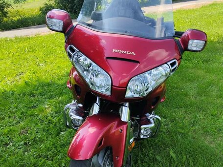 2002 Honda GL 1800 Gold Wing, красный, 832068 рублей, вид 4