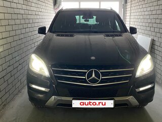 2013 Mercedes-Benz M-Класс 350 CDI III (W166), чёрный, 3770000 рублей, вид 1