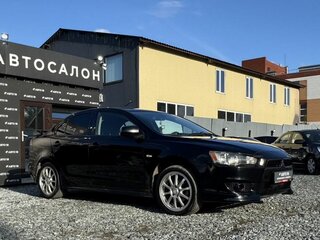 2008 Mitsubishi Lancer X, чёрный, 629000 рублей, вид 4