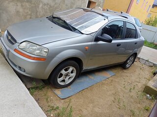 2004 Chevrolet Aveo I, серебристый, 185000 рублей, вид 1