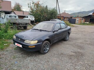 1993 Toyota Corolla VII (E100), чёрный, 150000 рублей, вид 1
