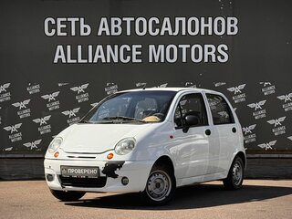 2002 Daewoo Matiz I Рестайлинг, белый, 129000 рублей, вид 3