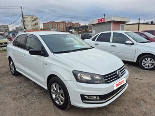 2018 Volkswagen Polo V Рестайлинг, белый, 490000 рублей, вид 5
