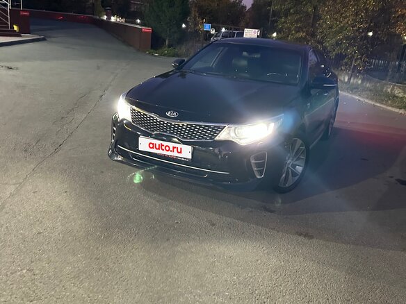 2017 Kia Optima IV, чёрный, 1855000 рублей - вид 6